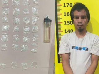 Ringkus Bandar Sabu di Mukai Tengah, 35 Paket Disita Polisi