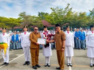 Paskibraka Nasional dan Provinsi Disambut Wako Alfin