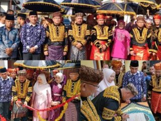 Bupati Monadi Sandang Gelar Adat “Depati Stuo Cahayo Negeri” di Kenduri Sko Kemantan