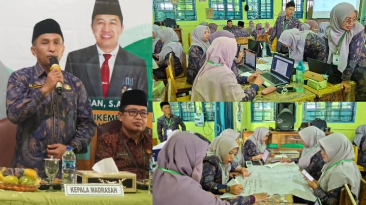 MTsN 1 Sungai Penuh Gelar Workshop Guru Kurikulum Berbasis Cinta