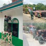 Satgas TMMD Kodim 0417/Kerinci Ubah Wajah Masjid Baitul Ikhlas