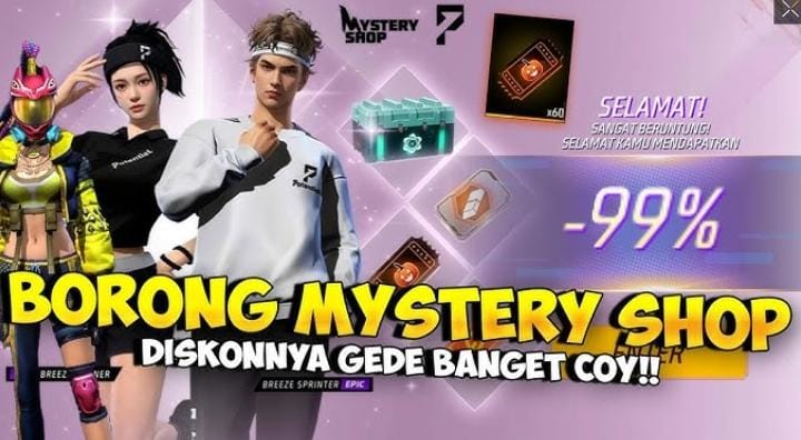 Mystery Shop Free Fire 2025 Hadir, Dapatkan Bundle Padel Langka