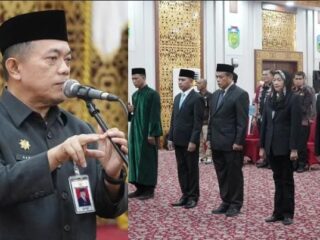 Al Haris Lantik 4 Pejabat Baru, Dua Jabatan Masih Kosong