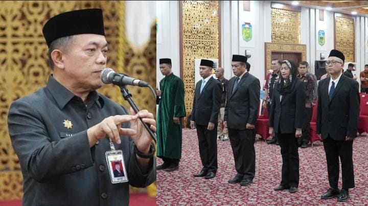 Al Haris Lantik 4 Pejabat Baru, Dua Jabatan Masih Kosong