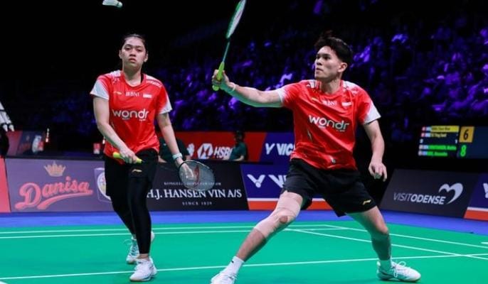 Adnan Maulana/Indah Cahya Gagal ke Perempat Final Hylo Open 2025