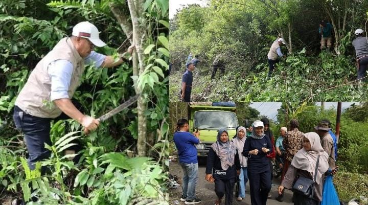 Wako Alfin Goro Bersama Masyarakat Kumun Debai
