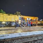 Jalur KA Normal, KAI Selesaikan Evakuasi KA Purwojaya Anjlok