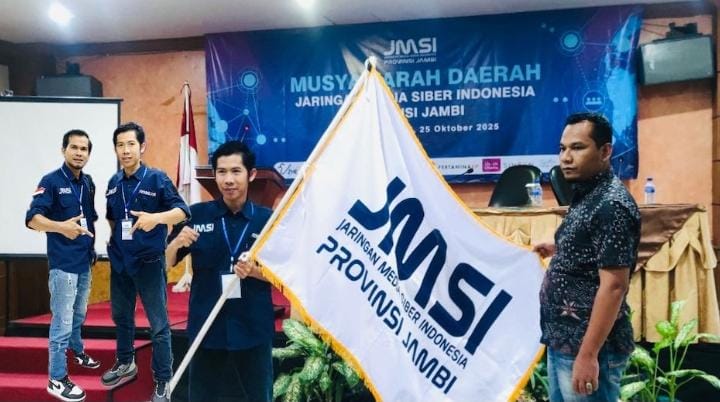 Maskun Sopwan Terpilih Aklamasi Pimpin JMSI Jambi 2025–2030