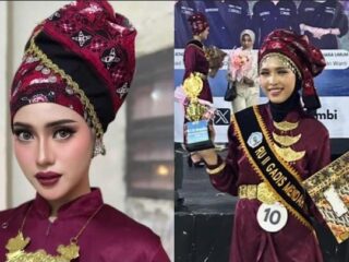 Fany Dwi Azzahra Raih Gelar Gadih Mendah Kincai 2025 di Jambi