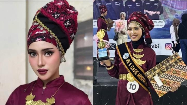 Fany Dwi Azzahra Raih Gelar Gadih Mendah Kincai 2025 di Jambi