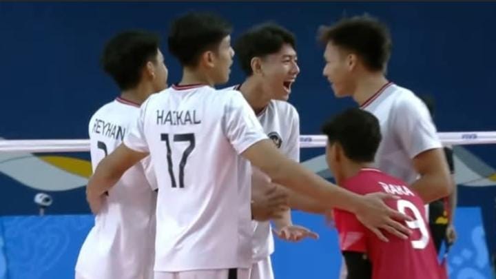 Indonesia Kandas dari Thailand di Semifinal Voli AY Games 2025
