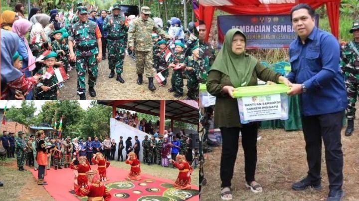 Hutri Randa Apresiasi TNI, TMMD 126 Dorong Pembangunan Desa