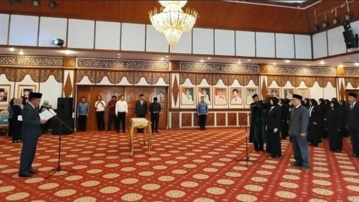 Ini Nama-nama 49 Pejabat Baru Pemprov Jambi Yang Dilantik