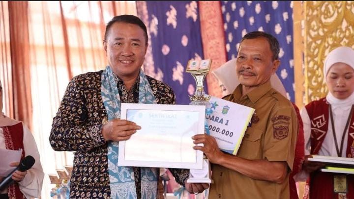 Perpustakaan Talang Lindung Juara, Alfin Apresiasi Literasi Desa