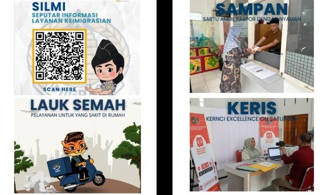 Imigrasi Kerinci Luncurkan 4 Inovasi Layanan Digital Mudah dan Cepat