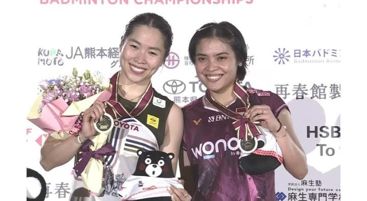 Gregoria Kalah Tipis dari Intanon di Final Kumamoto Masters 2025