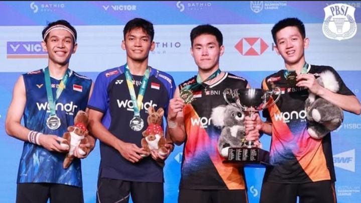 Hasil Lengkap Final Australia Open 2025: Indonesia Borong Dua Gelar