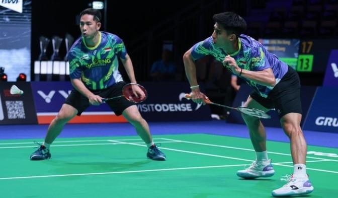 Sabar/Reza Lolos ke Final Hylo Open, Usai Bekuk Wakil Malaysia