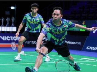 Sabar/Reza Gagal Juara, Kalah di Final Hylo Open 2025