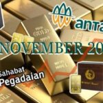 Harga Emas Antam Hari Ini 3 November 2025 Turun Rp12 Ribu