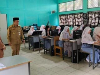 48.821 Siswa di Jambi Ikuti Tes Kompetensi Akademik Serentak