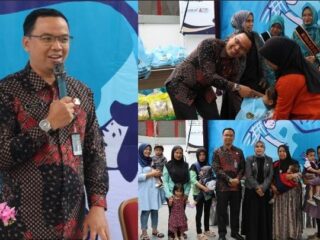 Imigrasi Kerinci Bagikan Sembako dan Layanan Kesehatan Gratis