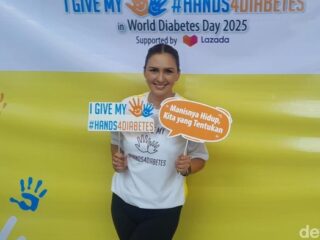 Donna Agnesia Batasi Gula, Terapkan Gaya Hidup Sehat
