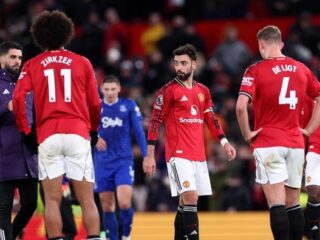 Klasemen Liga Inggris Setelah MU Tumbang 0-1 Lawan Everton