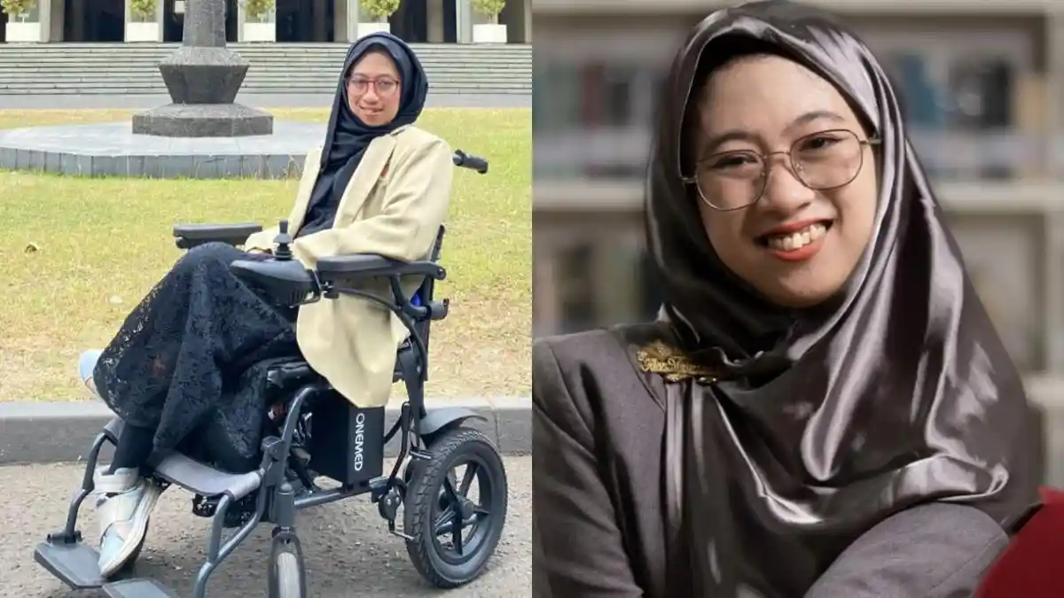Inspiratif! Ida Mujtahidah, Mahasiswi Disabilitas Lulus S2 Tercepat UGM dan Siap Lanjut S3