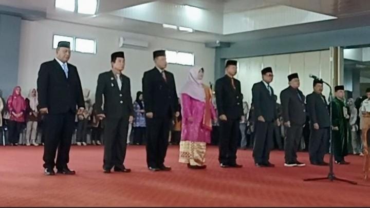 Ini Daftar Nama 8 Pejabat Eselon II Pemkab Kerinci yang Dilantik Wabup Murison