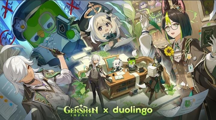Genshin Impact x Duolingo Hadirkan Misi Belajar Berhadiah Primogem