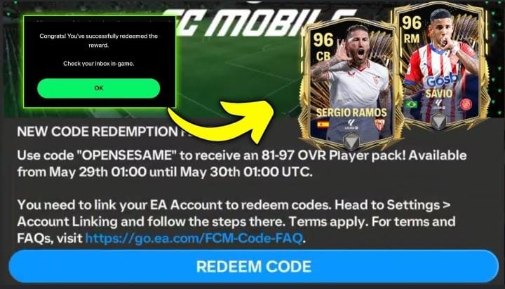 20 Kode Redeem FC Mobile 15 Desember 2025: Klaim Pemain OVR 115 Gratis!