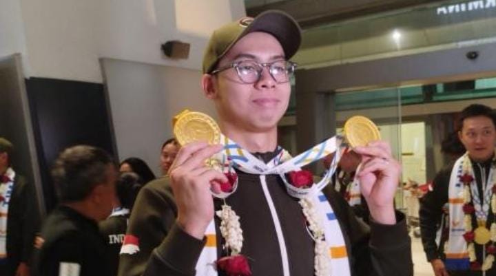 Debutan Jason Donovan Yusuf Cetak 2 Emas di SEA Games 2025