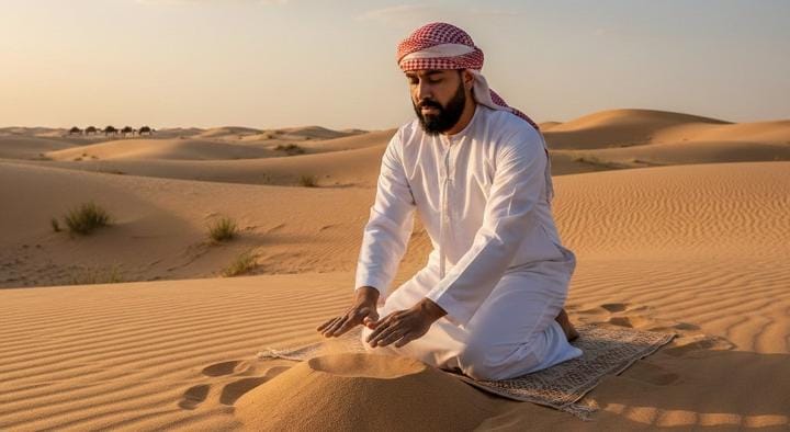 Tayamum: Cara Bersuci Tanpa Air Lengkap dengan Niat dan Tata Caranya