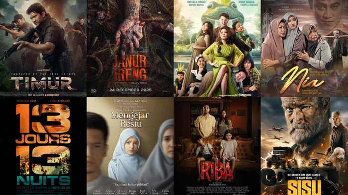 15 Film Bioskop Tayang Desember 2025, Dari Horor hingga Animasi Seru!