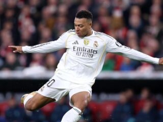 Kylian Mbappe Pimpin Top Skor LaLiga Spanyol