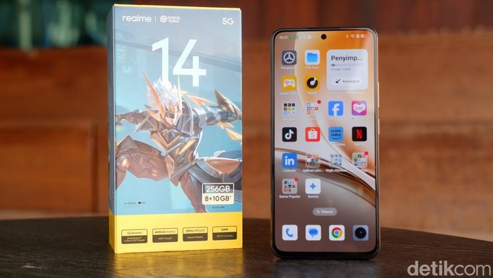 Realme 14 5G Resmi Hadir, HP Mid-Range dengan Performa Gaming Kencang