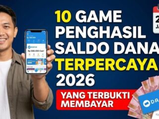 10 Game Penghasil Saldo DANA Terpercaya 2026, Terbukti Membayar