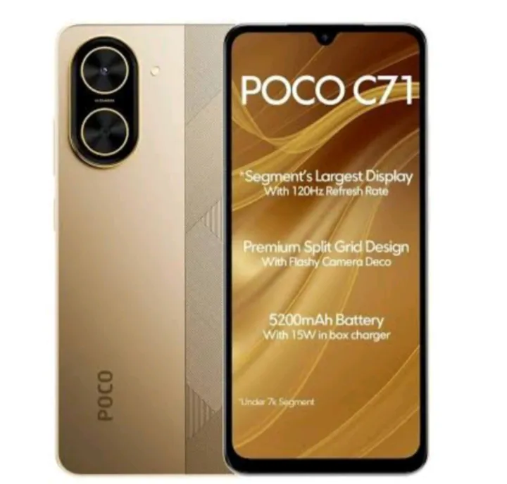 POCO C71 Resmi di Indonesia: HP dengan Harga Sejutaan