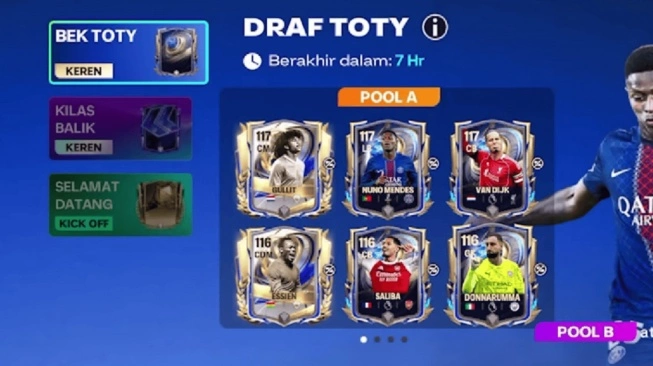 Kode Redeem FC Mobile 31 Januari 2026: Klaim Pemain TOTY & Gems Gratis