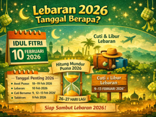 Lebaran 2026 Jatuh Tanggal Berapa? Ini Jadwal Idul Fitri, Puasa, dan Libur Lengkap