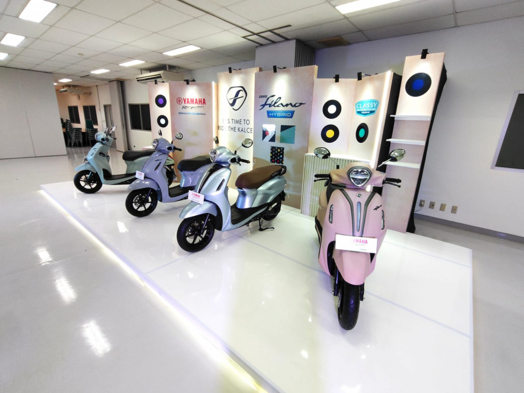 Yamaha Grand Filano Hybrid 2026 Hadir dengan Warna Baru
