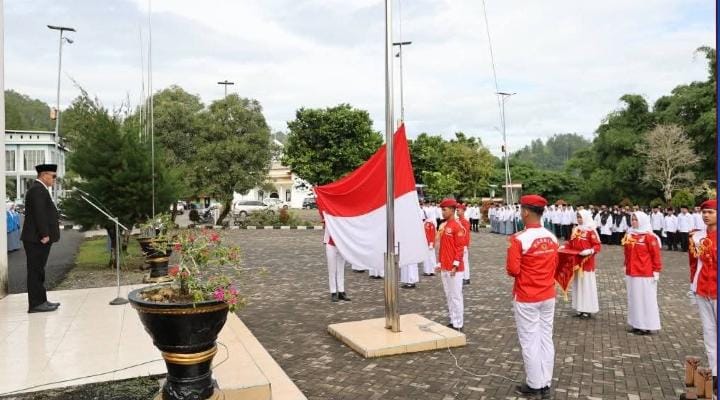 Wali Kota Alfin Pimpin Upacara HAB ke-80 Kemenag RI di Sungai Penuh