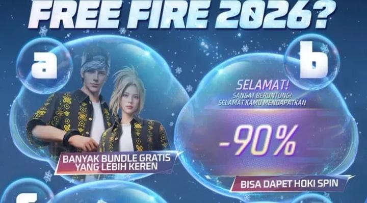 Spesial Tahun Baru, Ini Kode Redeem FF 1 Januari 2026: Klaim Hadiah dari Garena
