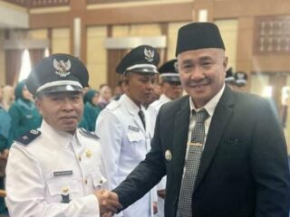 Wali Kota Alfin Lantik 5 Kades PAW Sungai Penuh