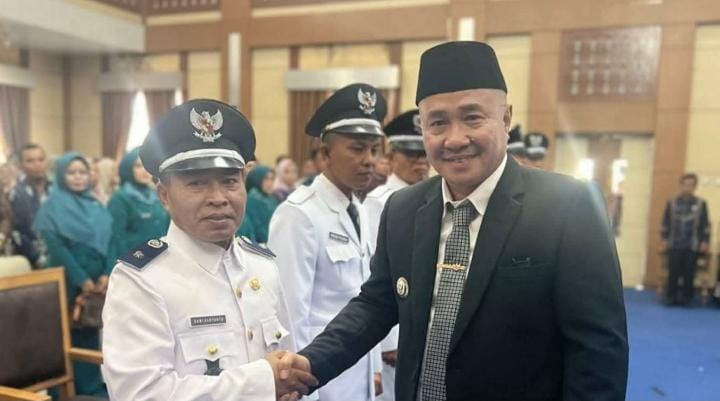 Wali Kota Alfin Lantik 5 Kades PAW Sungai Penuh