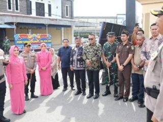 Wali Kota Alfin Sambut Kapolres Kerinci Baru, Perkuat Sinergi Keamanan