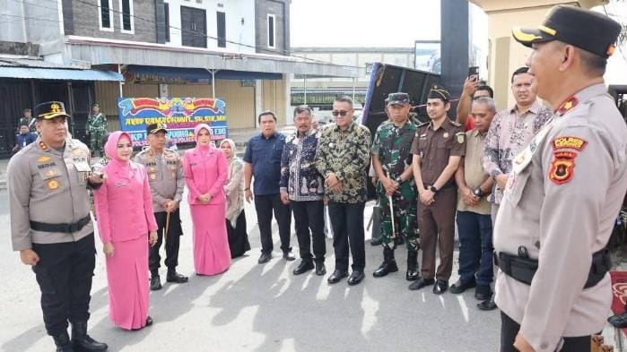 Wali Kota Alfin Sambut Kapolres Kerinci Baru, Perkuat Sinergi Keamanan