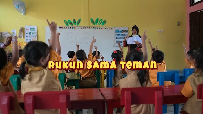 Lirik Lagu “Rukun Sama Teman” Kemendikdasmen, Makna dan Pesan Moral