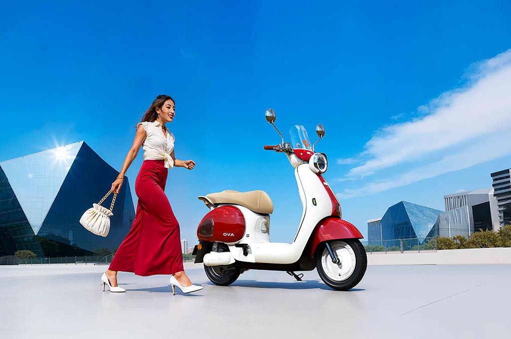 Yadea Ova: Sepeda Listrik Stylish untuk Perempuan Modern